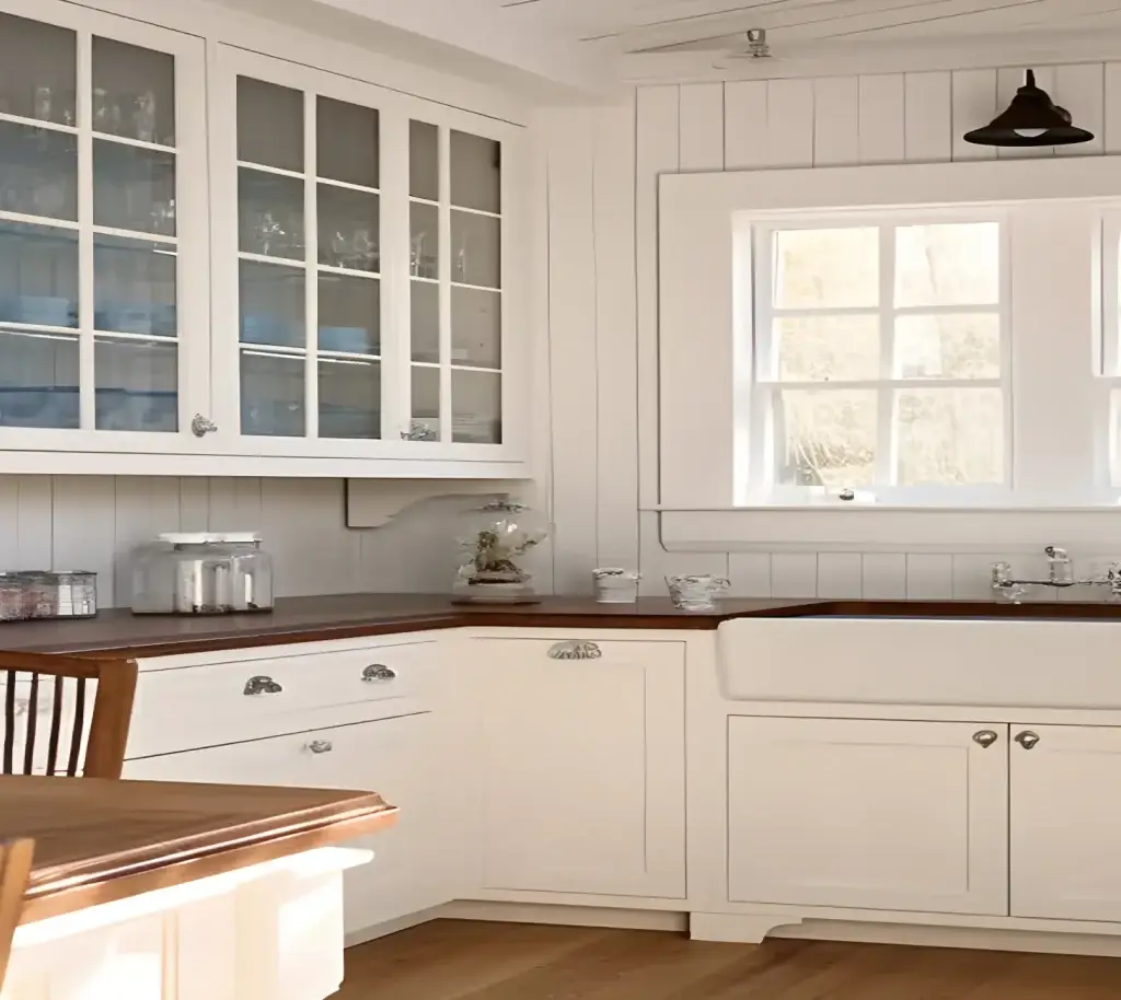 Serene Cottage Kitchen
