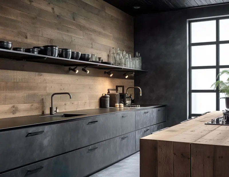 Modern Industrial Kitchen